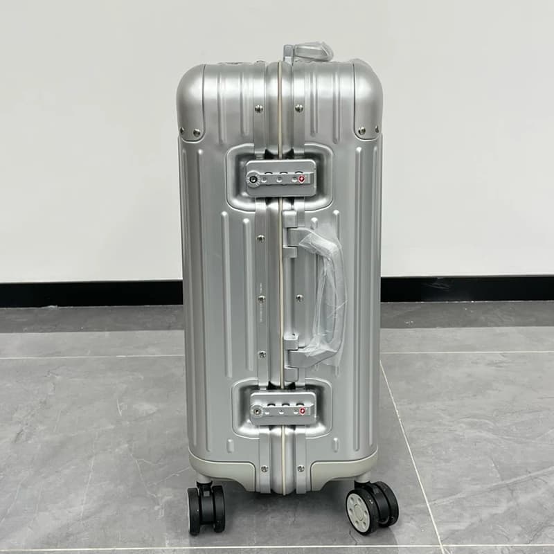 Nouvelle valise à roulettes rigide en alliage d'aluminium de haute qualité, valise de voyage, 20 po,