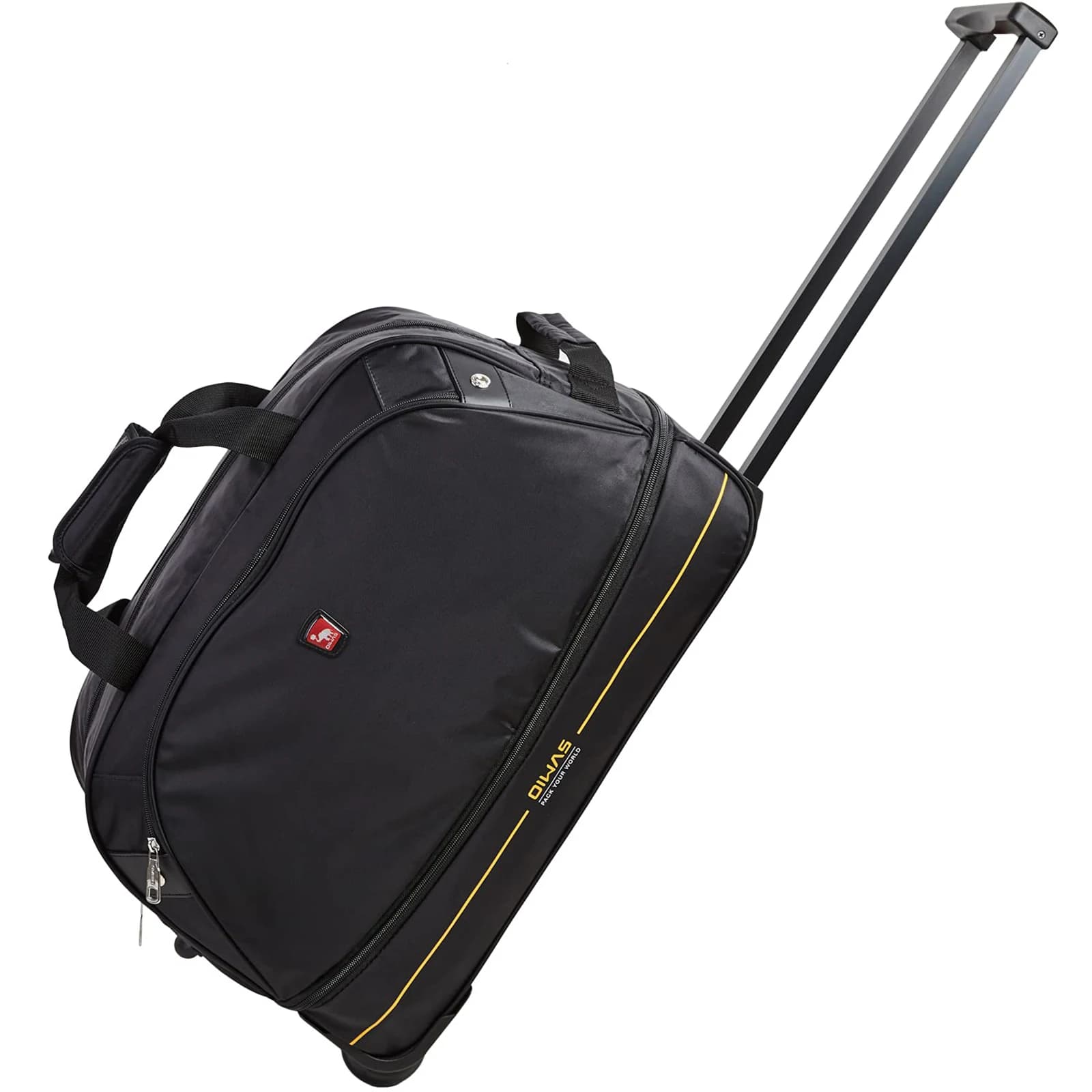 Sac de voyage à roulettes OIWAS pour hommes, 56L, imperméable, pliable, bagage à main avec roues, sa