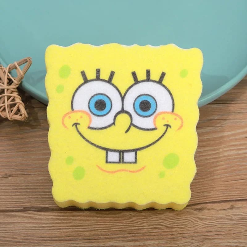 Support de rangement pour évier Bob l'éponge, panier porte-éponge, accessoires de cuisine amusants, 