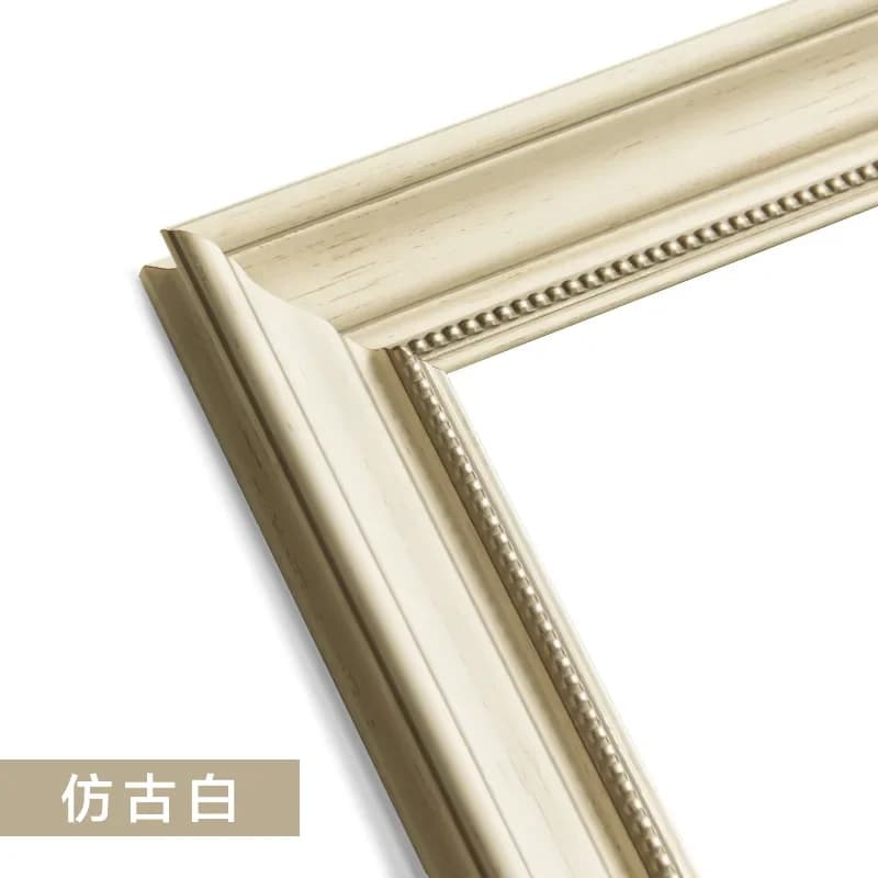 Miroir de salle de bain rétro américain, Style européen, Design élégant, miroir de salle de bain mur
