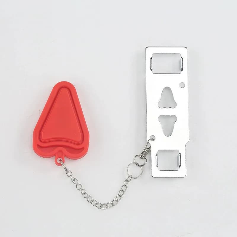 Loquet de serrure de porte Portable, levier antivol, bloqueur de porte amovible, loquet de sécurité 