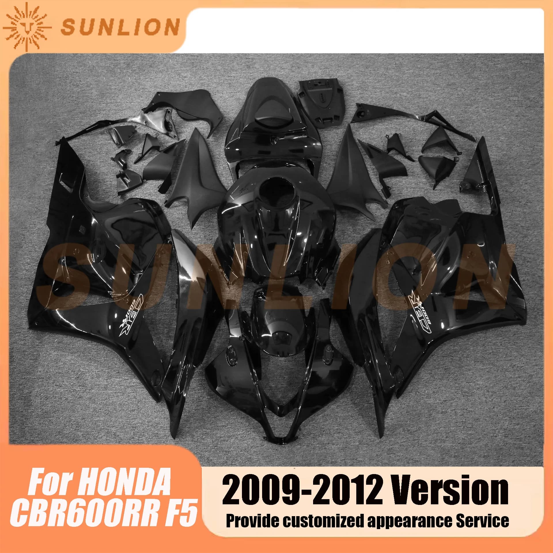 Accessoire de carénage complet pour moto, Honda CBR 600RR CBR600RR F5 2009 2010 2011 2012 CBR 600 RR