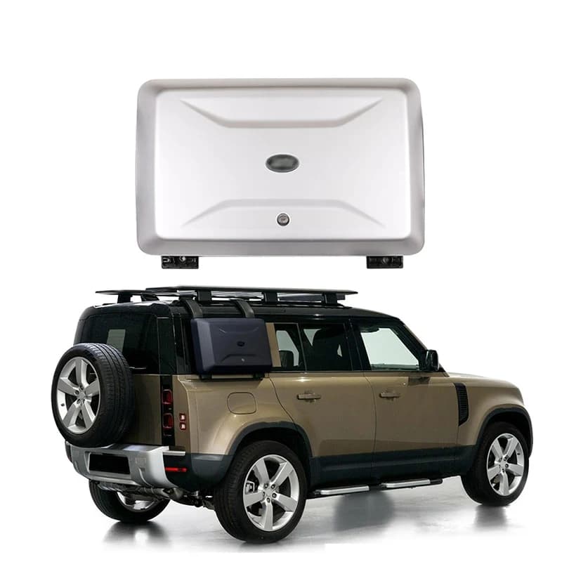 Pour Defender Van (L663) 2020- : Boîte de rangement de toit pour bagages