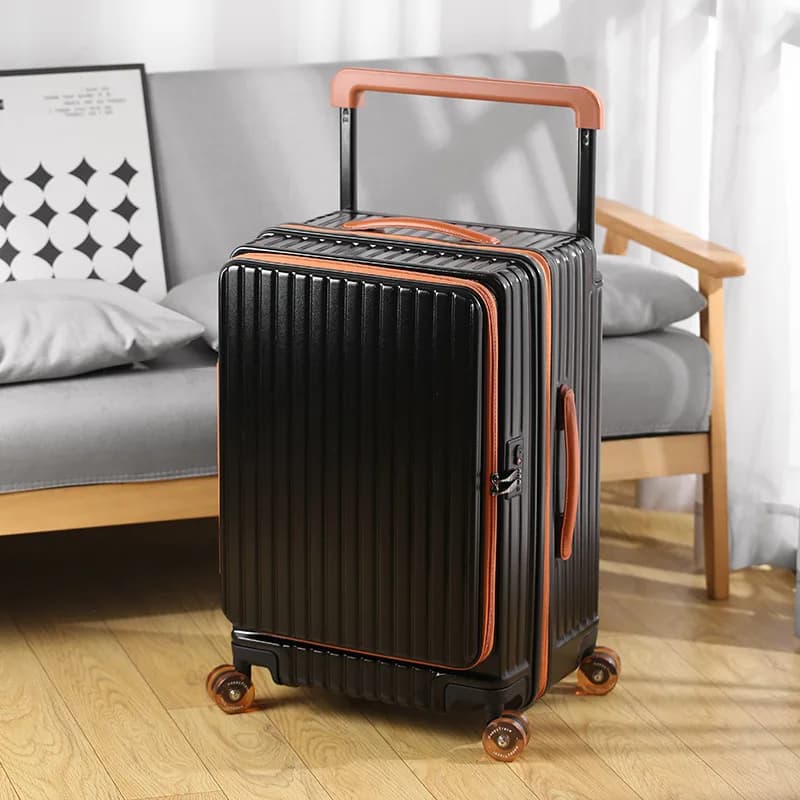 SUSHIMU Un bagage à ouverture avant, une valise trolley extensible, une valise cabine de 20 pouces,