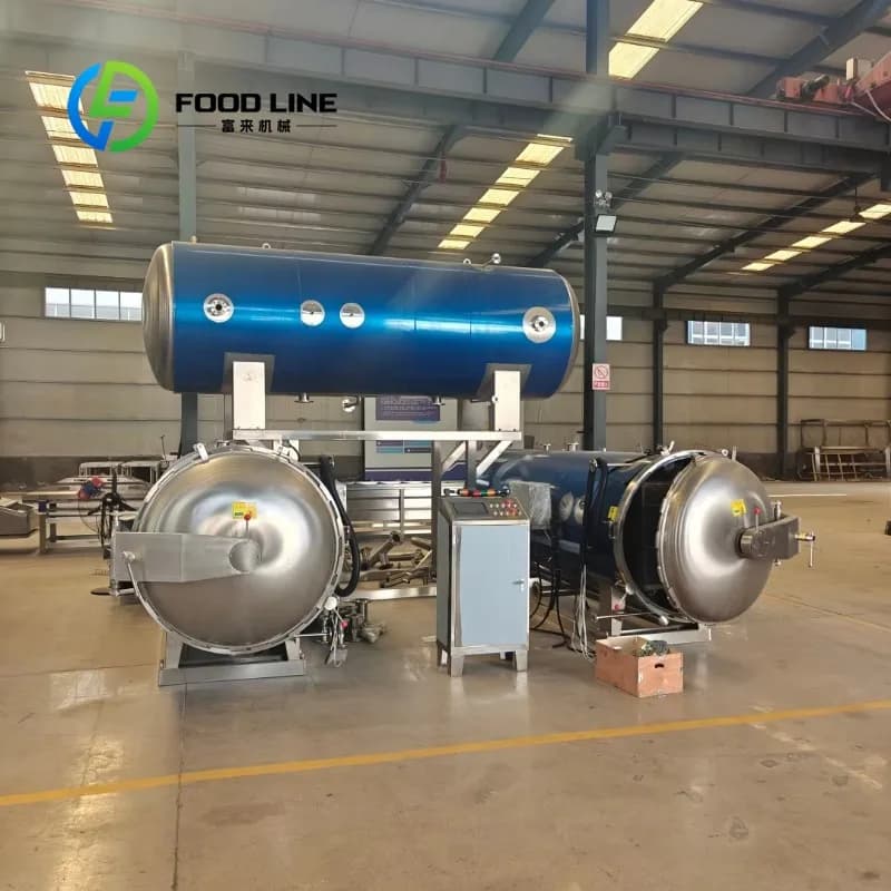Autoclave à double porte 600L approuvé CE personnalisé – Stérilisateur à pression de grande capacité