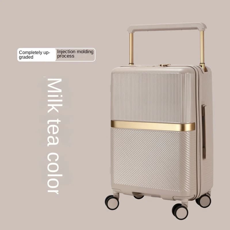 Valise cabine 20 pouces avec poignée large, nouvelle collection pour hommes et femmes, valise de voy