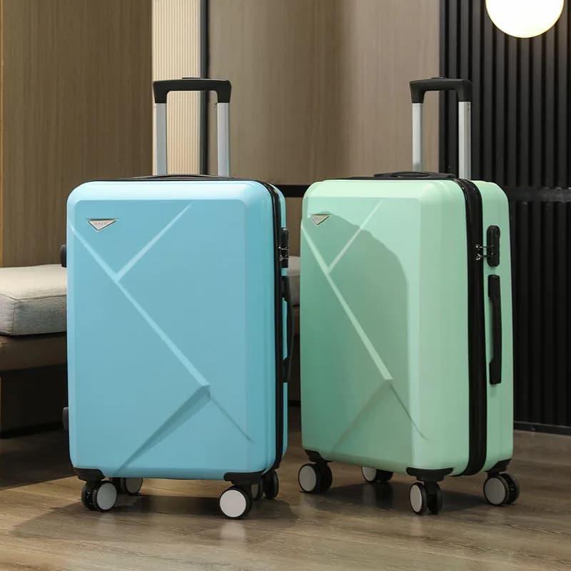 Valise à bagages à main irrégulière Z 20/24/28 pouces, roues rotatives en Abs avec serrure à combina