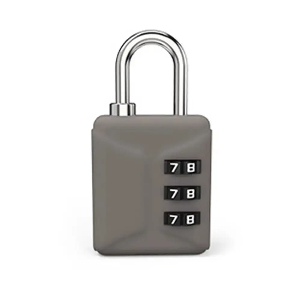 Cadenas à combinaison à 3 chiffres pour valise, antivol, étanche, mini cadenas à code, cadenas de sé