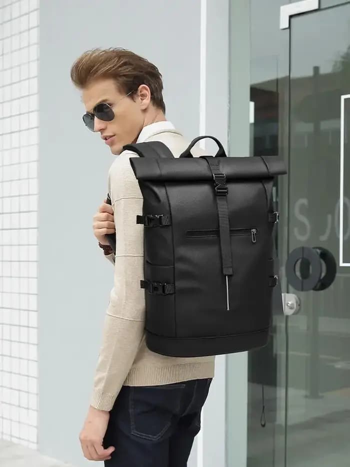 Sac à dos de voyage pour hommes, sac de sport de plein air multifonction pour ordinateur portable 15.6 pouces, étanche, grande capacité, pour femmes
