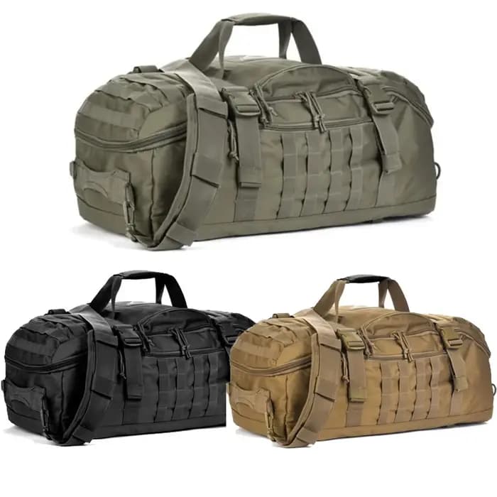 Sacs à dos de voyage en voiture, sac à dos tactique, sac d'extérieur, sac de fitness étanche de grande capacité, sac à sangle de 45l pour hommes et femmes