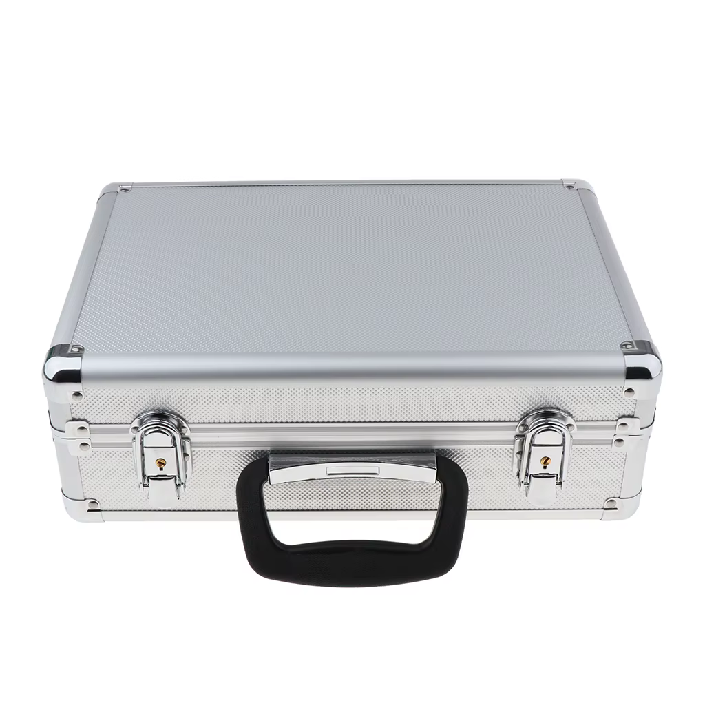 Étui émetteur d'avion RC en aluminium robuste, sac de rangement pour télécommande d'avion RC, étanch