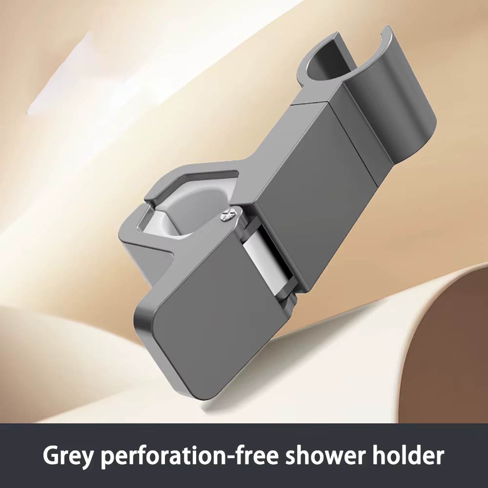Support de Rail de douche chromé réglable, support de pomme de douche universel, support de douche à