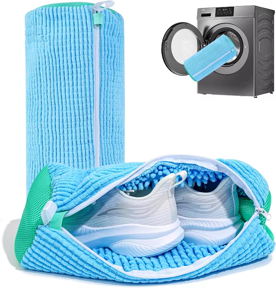 Nouveau sac de lavage de chaussures, outil de nettoyage de chaussures de voyage Portable, sac en tis