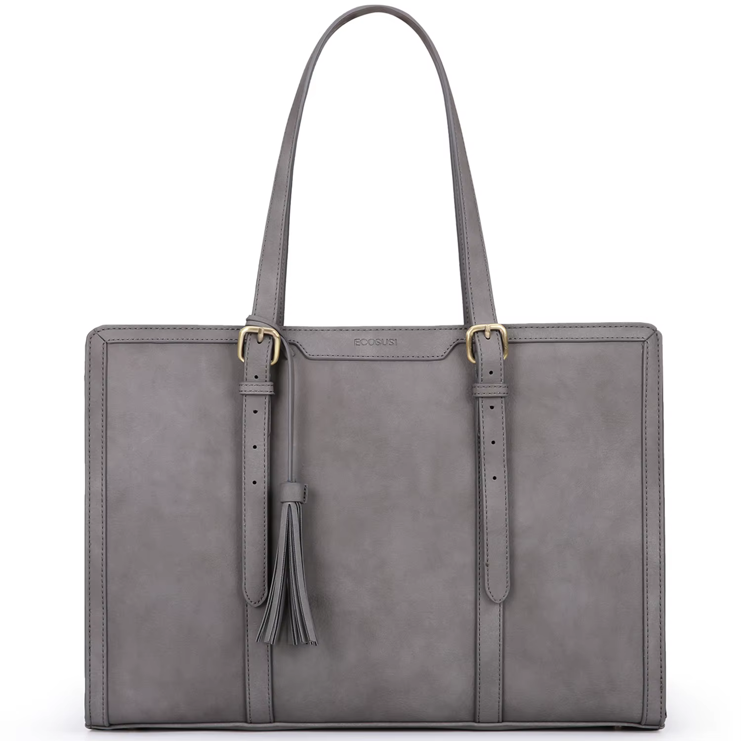 ECOSUSI Sac fourre-tout pour ordinateur portable jusqu'à 15,6 pouces pour femme Sacs à main de burea