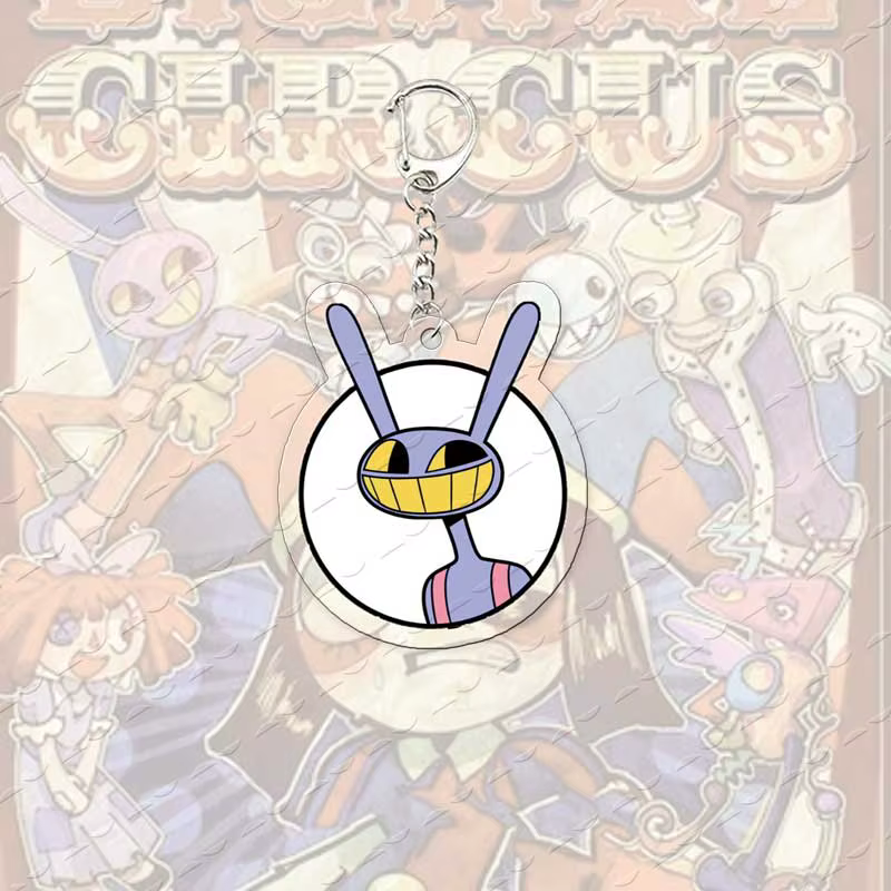Porte-clés en acrylique populaires sur le thème de l'anime, accessoires, personnages de dessins anim