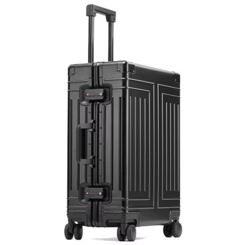 Snugcozy-Valise à Roulettes de Haute Qualité, 100% Aluminium-Magnésium, Parfait pour la Valise de Vo