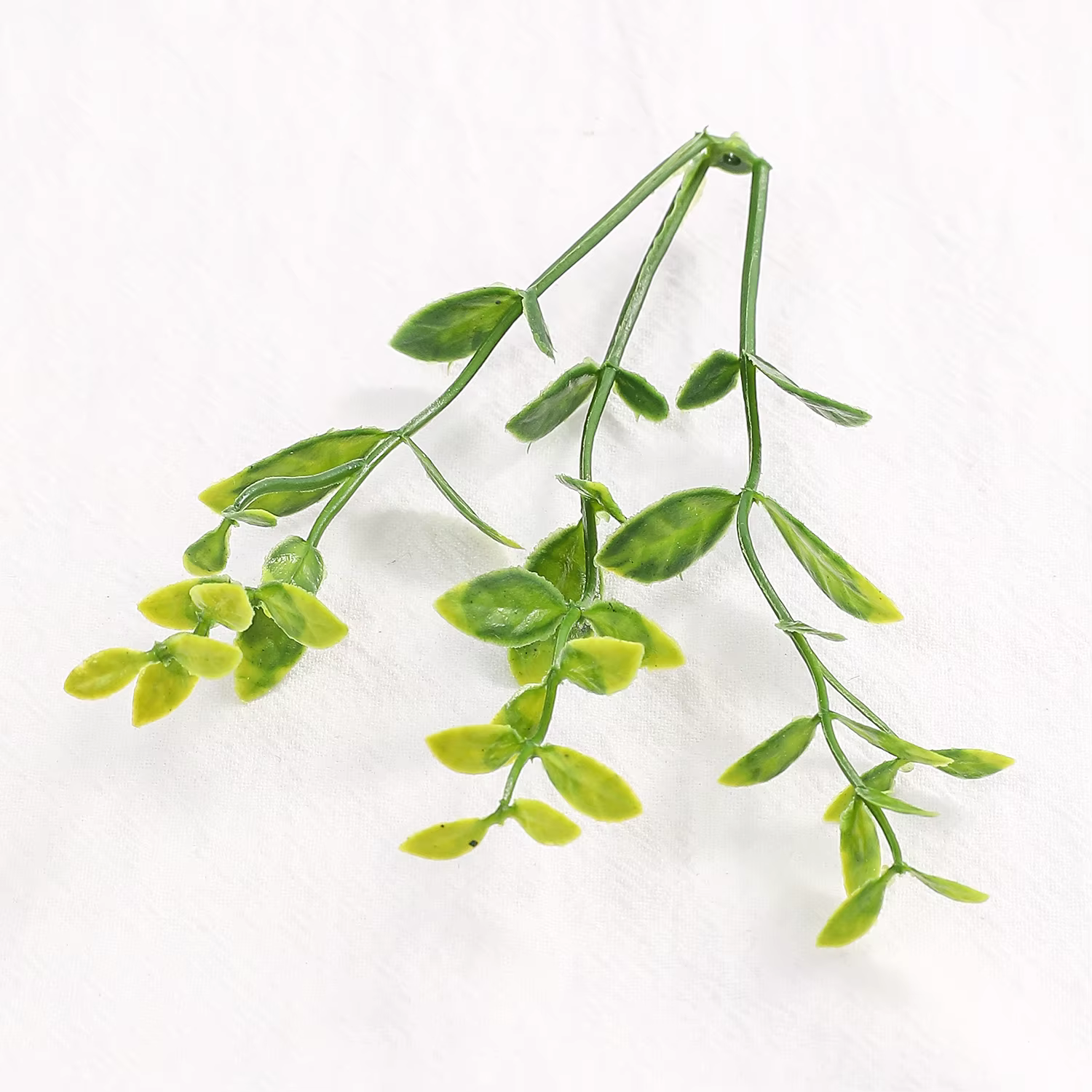 Feuilles de fougères artificielles vertes, 10 pièces, fausses plantes, fleur d'eucalyptus, vignes mu