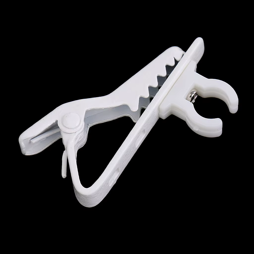 Pince à cravate Audio Lavalier, support de Microphone, Clip, accessoire de micro