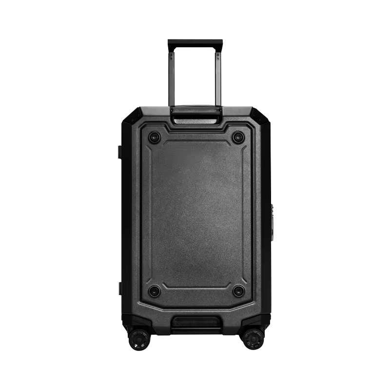 Valise à roulettes d'embarquement muette pour hommes et femmes, valise à mot de passe durable, grand