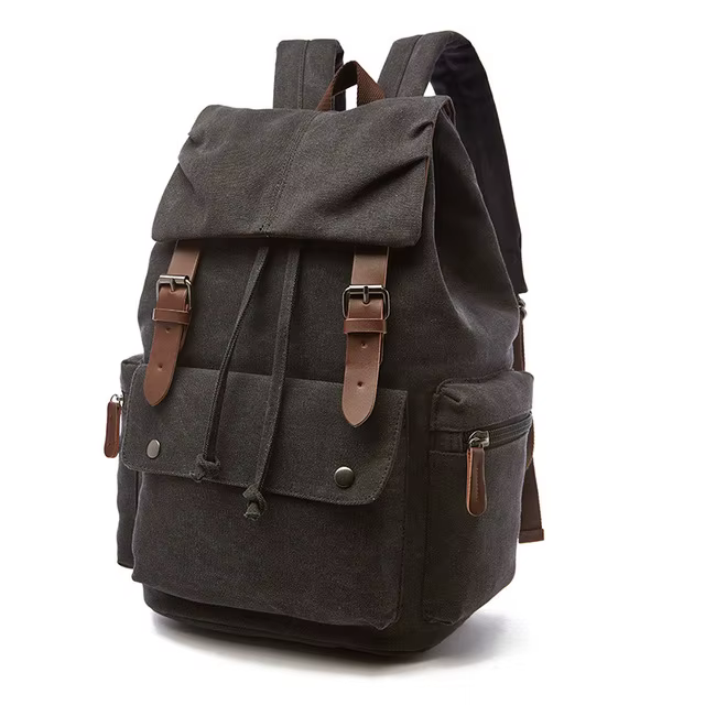 Sac à dos Vintage en toile pour ordinateur portable, pour hommes et femmes, Mochila Feminina, à la m