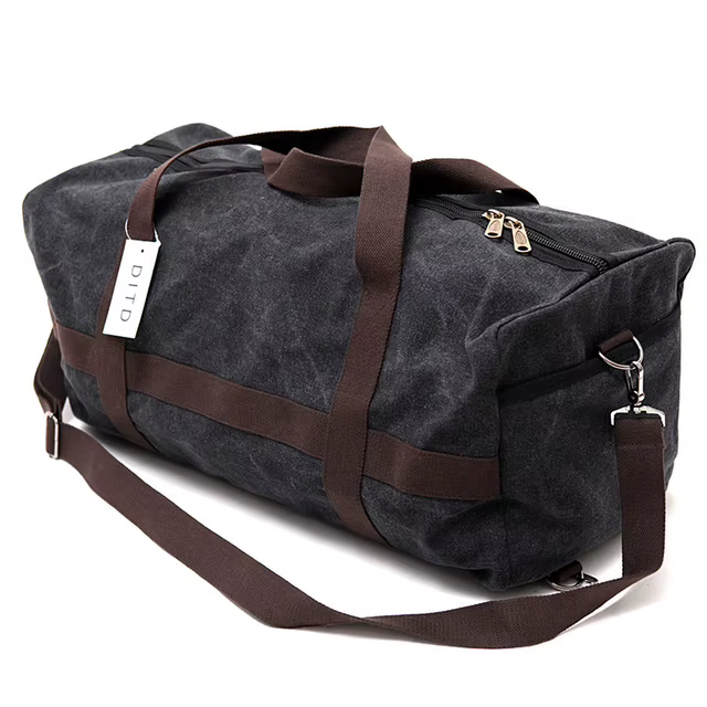 Sac de voyage en toile résistant à l'usure pour hommes et femmes, grande capacité, bagage à main, sa