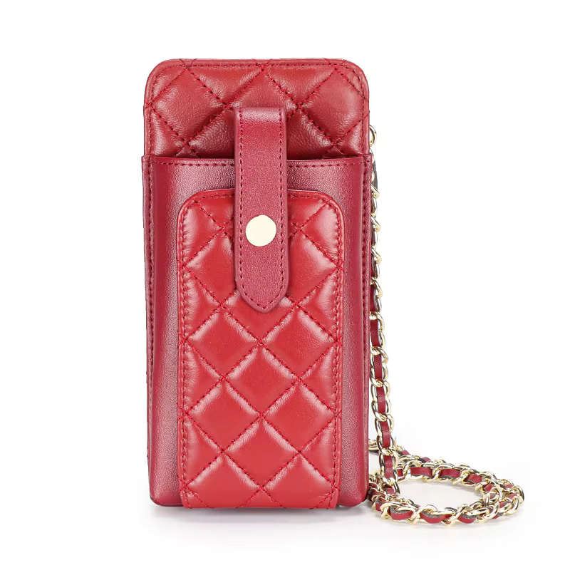 Sac à main Caviar en peau de mouton pour femme, sac à bandoulière, sac à main de créateur, sacs init