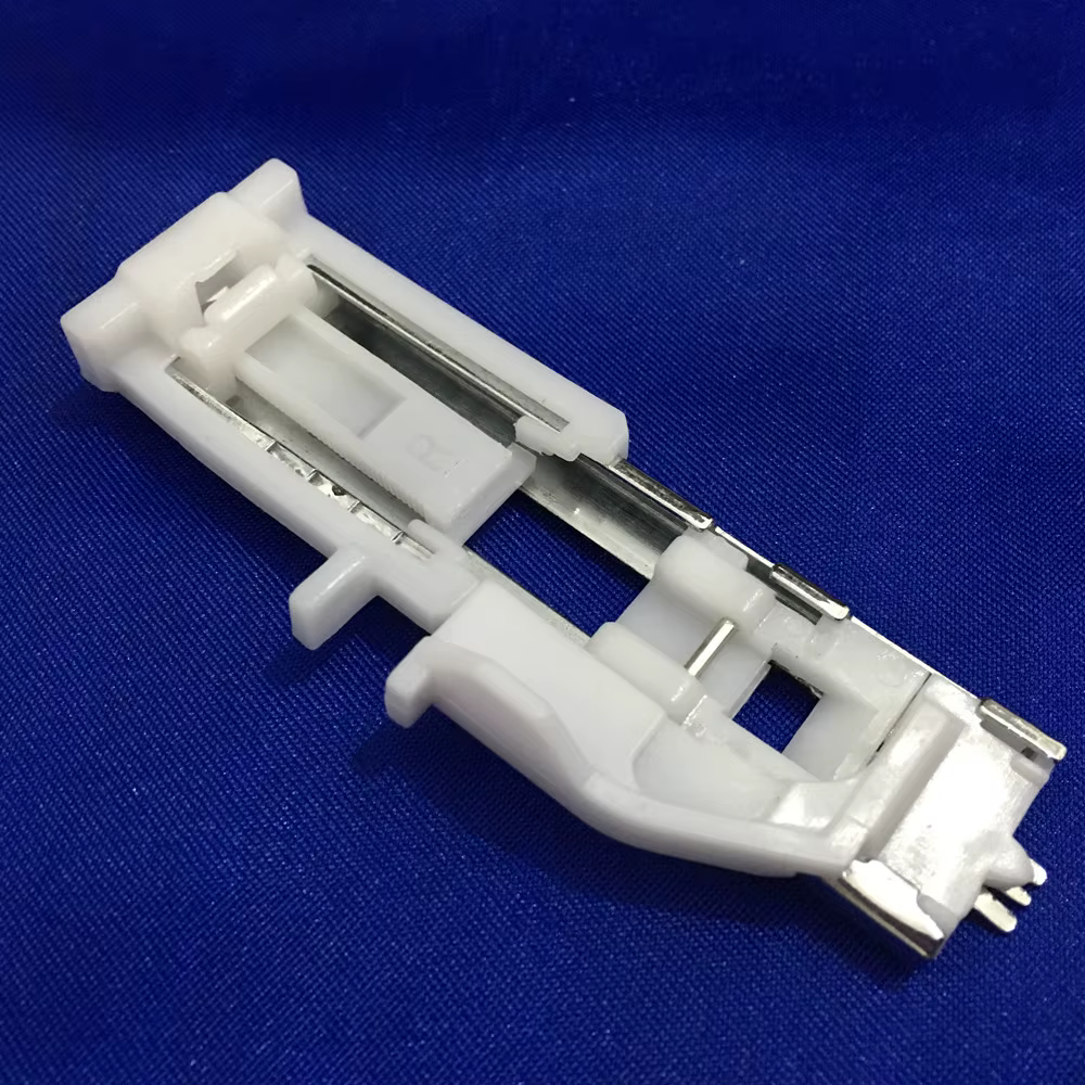 Pied-de-biche multifonctionnel pour boutonnière, Machine à coudre domestique, pieds coulissants pour