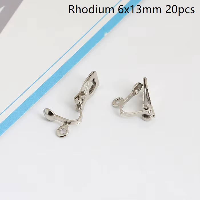 Accessoires de boucles d'oreilles, Clip d'oreille à vis, convertisseur d'oreille Non percé avec Base