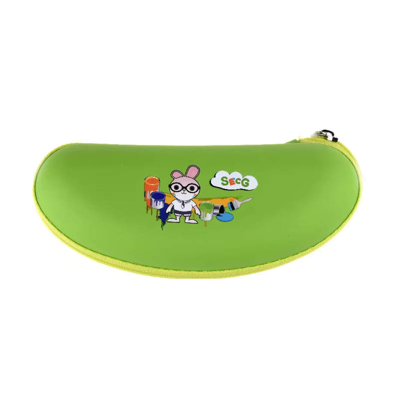 SECG – jolie boîte à lunettes avec fermeture éclair, étui de protection pour lunettes, accessoires d
