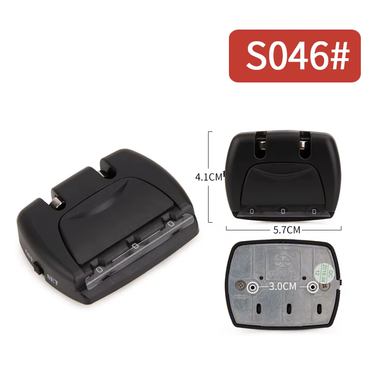 Cadenas de valise à combinaison de 3 chiffres, réinitialisation du verrou de bagage, accessoires de