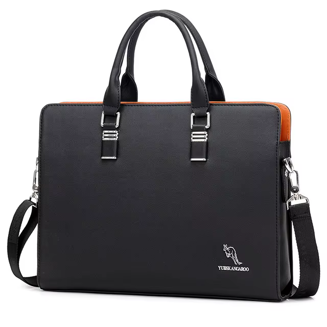 KANGAROO marque de luxe homme mallette pour ordinateur portable sac à main d'affaires grande capacit