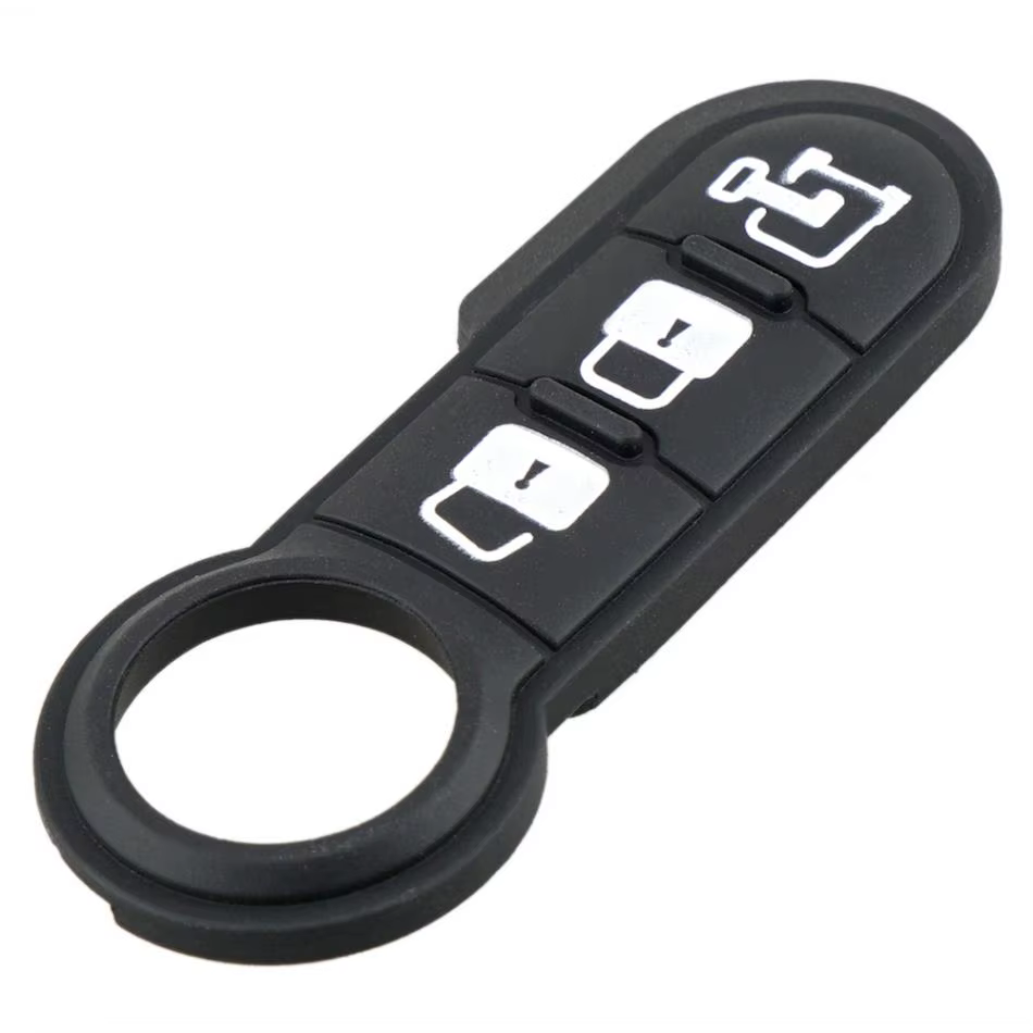 Coque de remplacement pour clé de voiture, 3 boutons, télécommande, boîtier pliable, adapté à Fiat 5