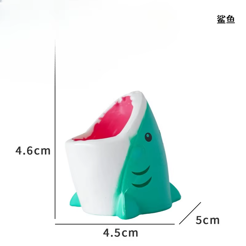 Accessoires de décoration d'aquarium, 1 à 8 pièces/ensemble, décoration d'étagère d'animaux mignons,