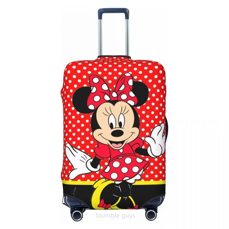 Protecteur de valise à haute élasticité, imprimé M-Minnies, 18-32 pouces, durable, anti-poussière, a