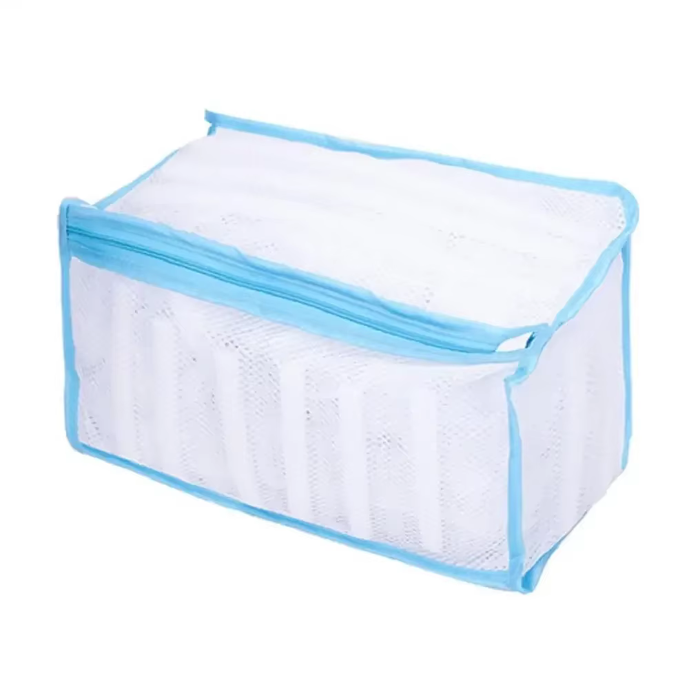 Filet à linge sac de lavage pour sous-vêtements protégeant les formateurs et les chaussures dans la 