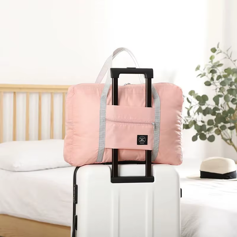 Sac de voyage pliable pour compagnie aérienne, sac à main pour femmes et filles, léger, grande capac
