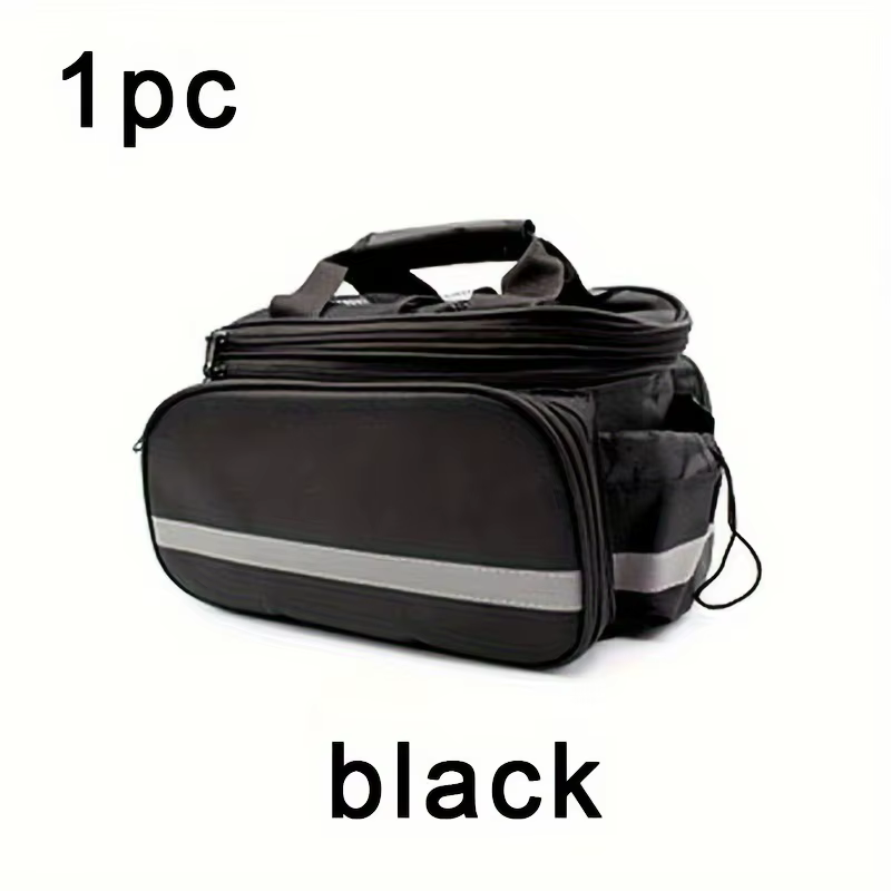 Sac de support arrière de vélo 27L, sac de siège arrière de vélo étanche de grande capacité, équitat
