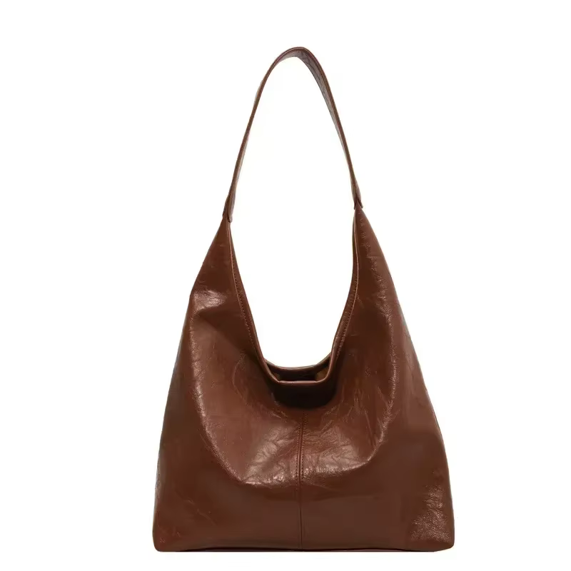 Sac à bandoulière en cuir PU souple pour femmes, fourre-tout de mariage, sac sous les bras assorti a