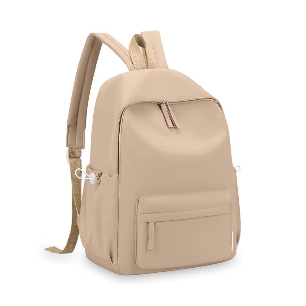 Petit sac à dos uni simple, style coréen, sac à main, sac à bandoulière pour étudiant, sac à dos déc