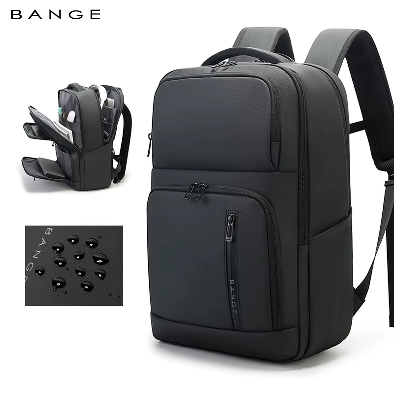 BANGE nouveau sac à dos quotidien de grande capacité pour ordinateur portable d'affaires étanche lég