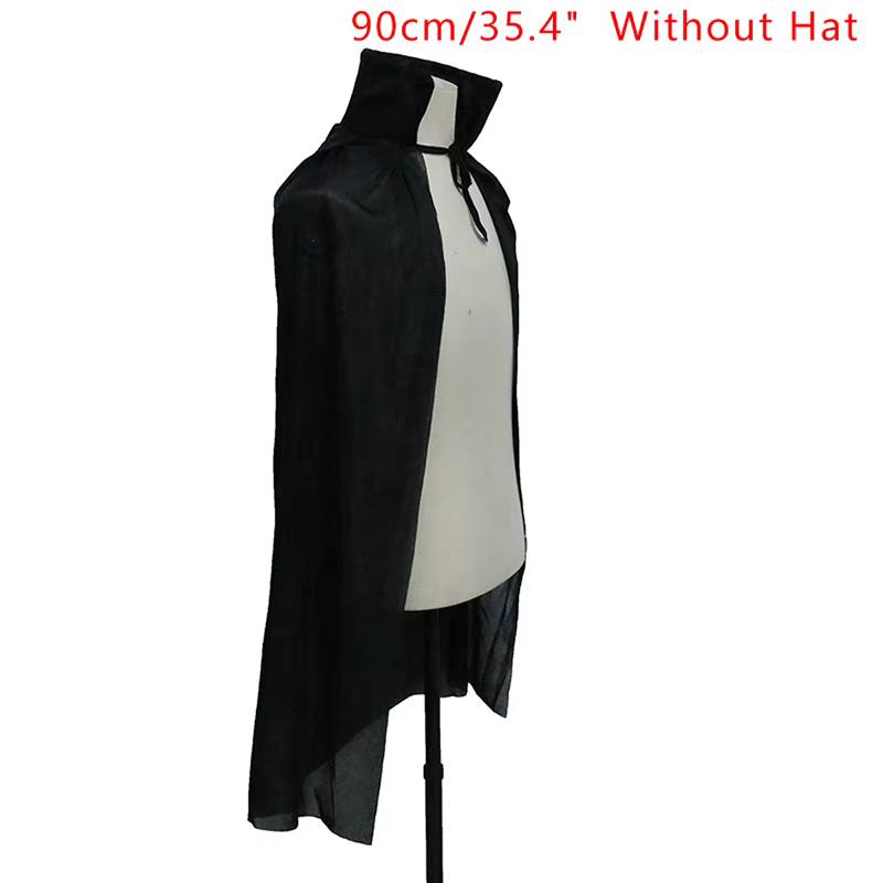 Costume d'Halloween Effrayant pour Homme, Femme, Enfant, Fille, Garçon, Adulte, Mort, Rouge, Noir, S