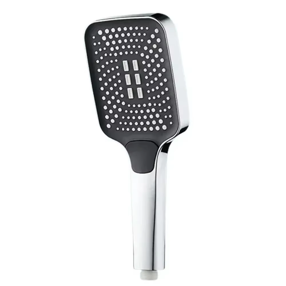 Pommeau de douche réglable, 3 modes, douche à pluie, grand débit, haute pression, économie d'eau, mé