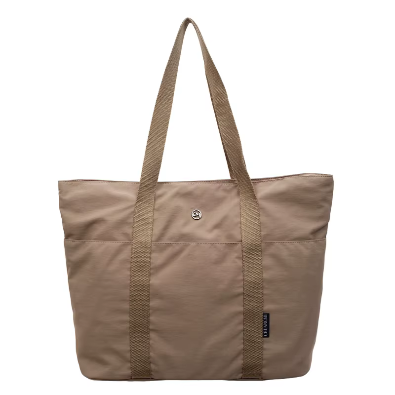 Sac fourre-tout grande capacité pour femme, idéal pour le travail et les trajets quotidiens, au desi
