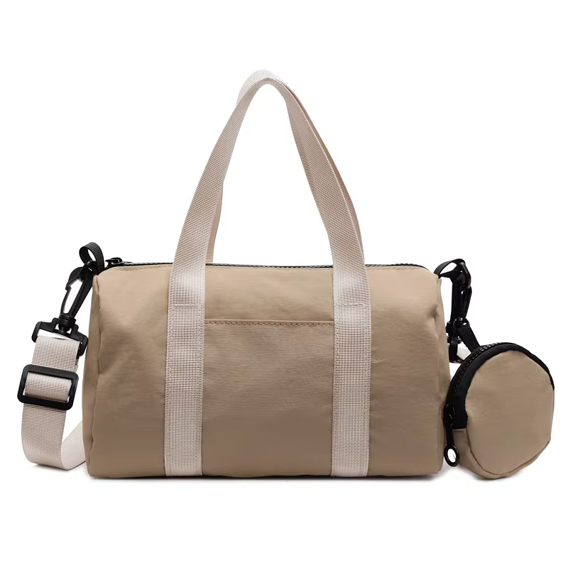 Sac bandoulière décontracté et tendance Printemps 2025 – Sac de sport et de voyage en toile grande c