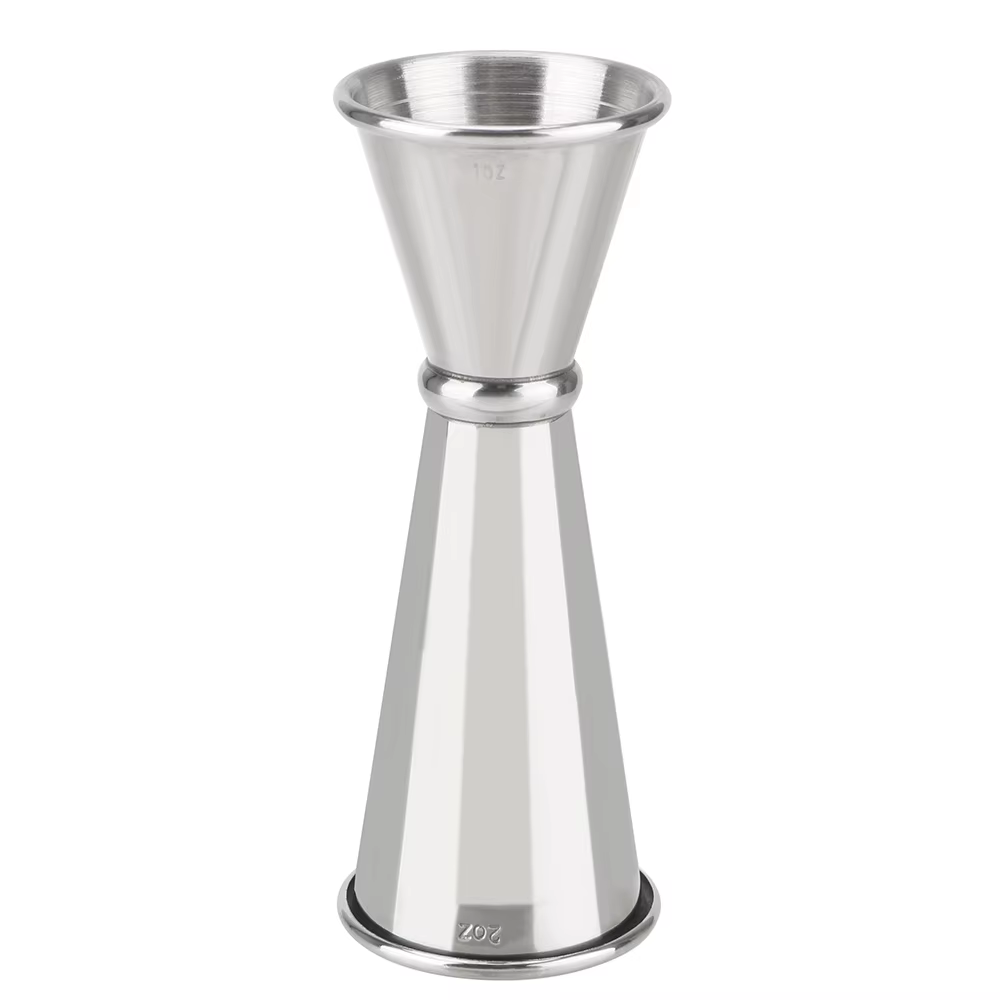 Tasse à mesurer pour Bar à Cocktail, Jigger pour Mojito, tasse à mesurer Double face de 1oz/2oz, en 