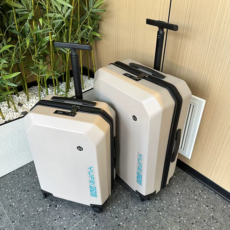 Valise légère à roulettes Durable pour voyage, 26 pouces, tendance, ultralégère, à coque rigide, pou
