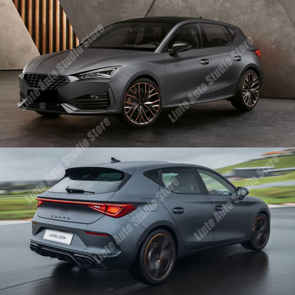 Spoiler de coffre pour Seat Cupra Leon MK1 2021-2026, aileron arrière de toit, séparateur de coffre,
