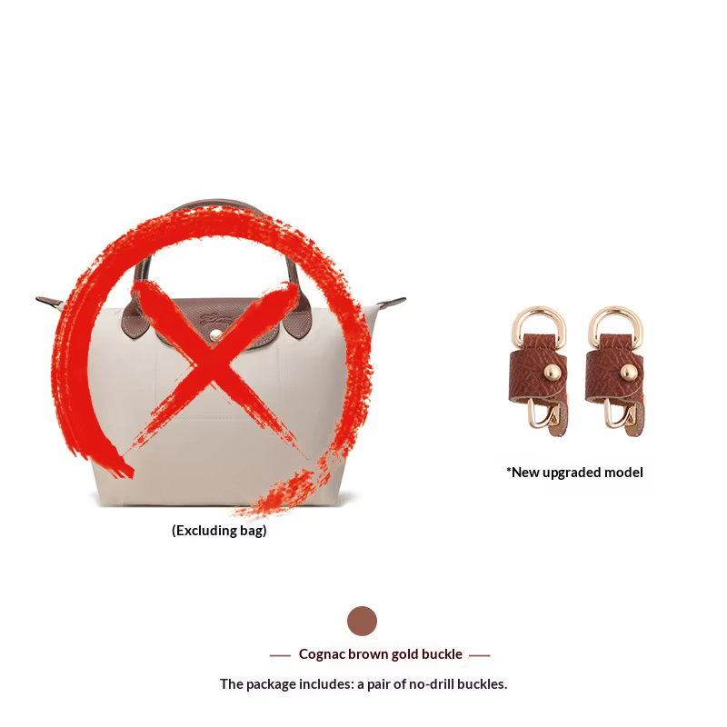 Bandoulière en cuir pour Longchamp Terra Mocha S/M/L, kit de bandoulière pour sacs à main, bandouliè