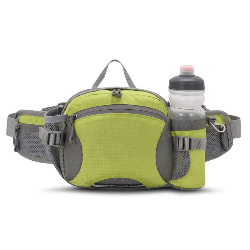 Sac de taille multifonctionnel pour la course à pied avec porte-bouteille, sac léger et respirant, c