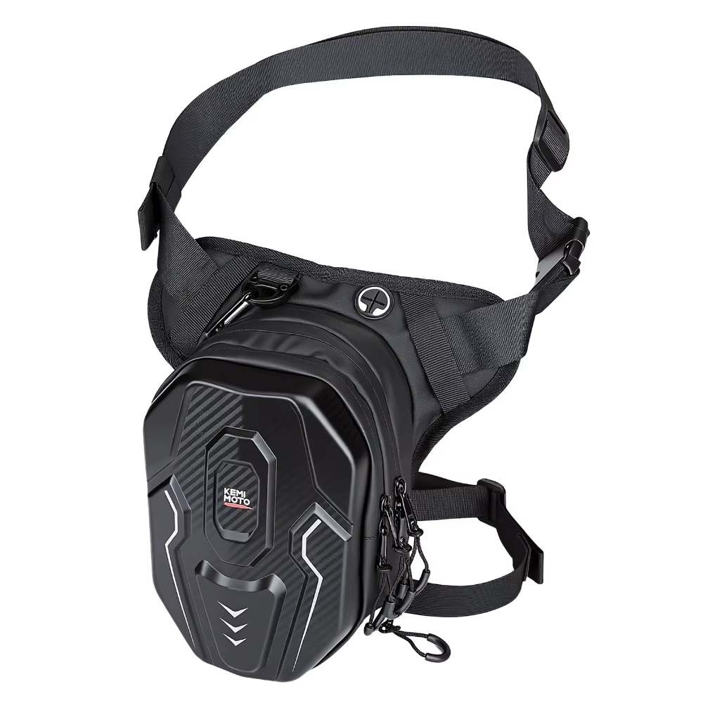 Sacoche de cuisse pour moto en EVA rigide, sacoche de jambe pour activités de plein air, cyclisme, c
